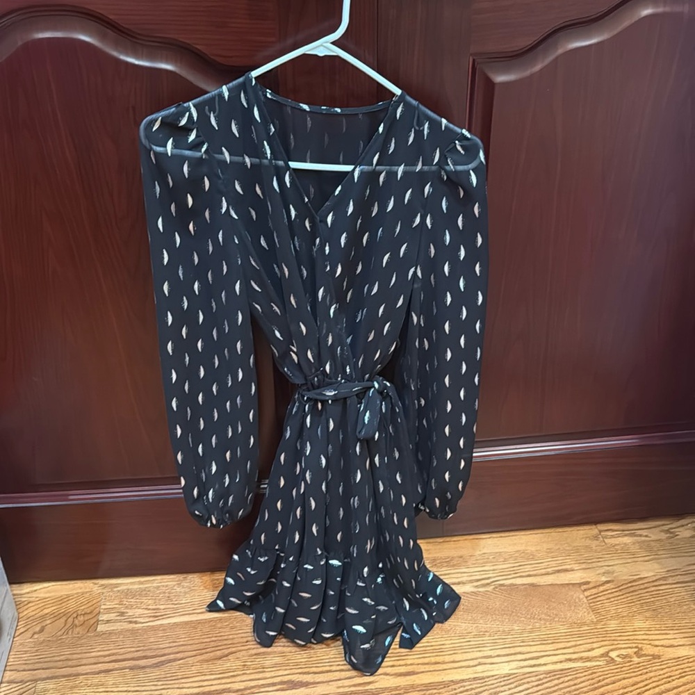Black and silver dress, Aqua. Very good condition